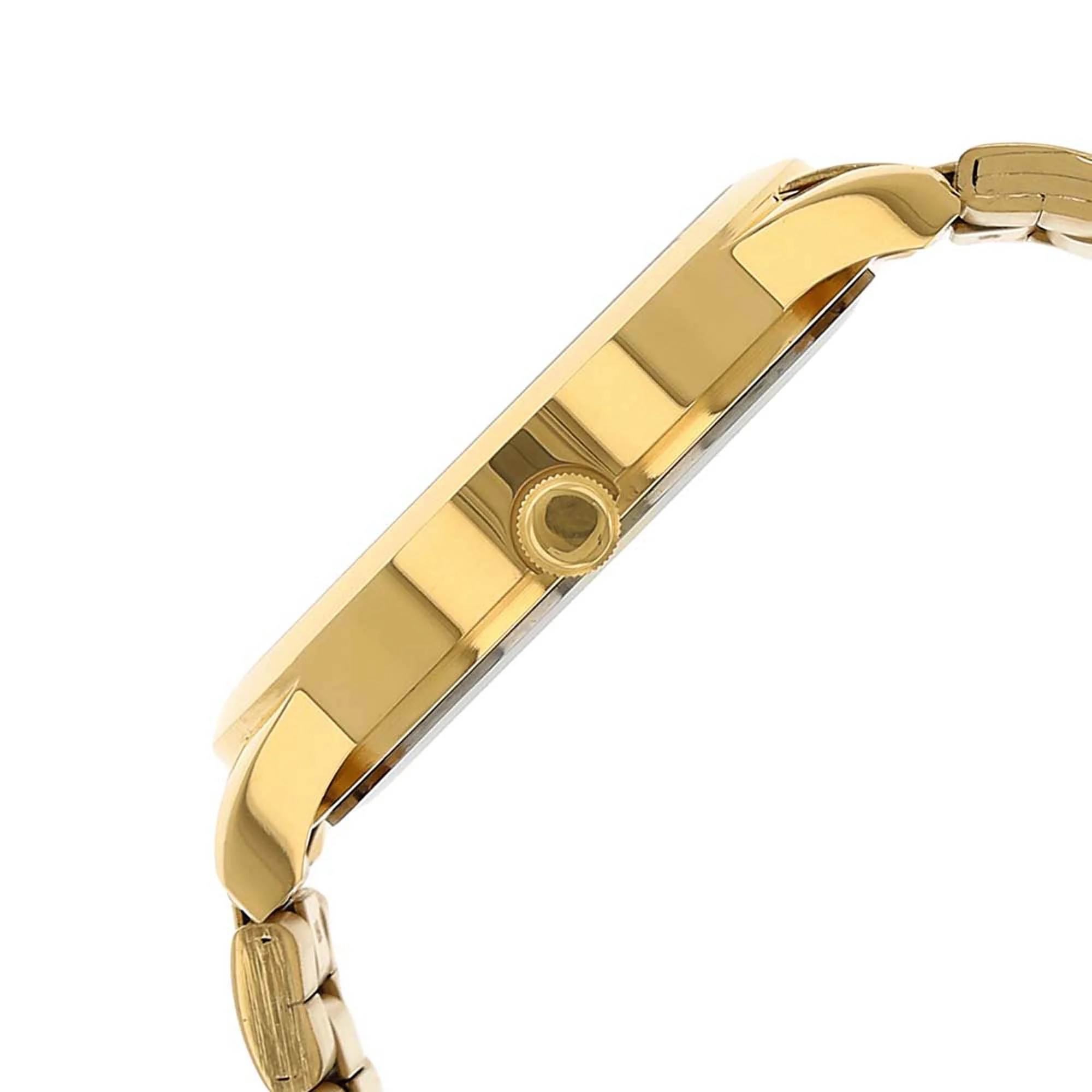 Titan Quartz Analog with Day and Date Silver Round Dial Golden Stainless Steel Strap Watch For Men - Image 3