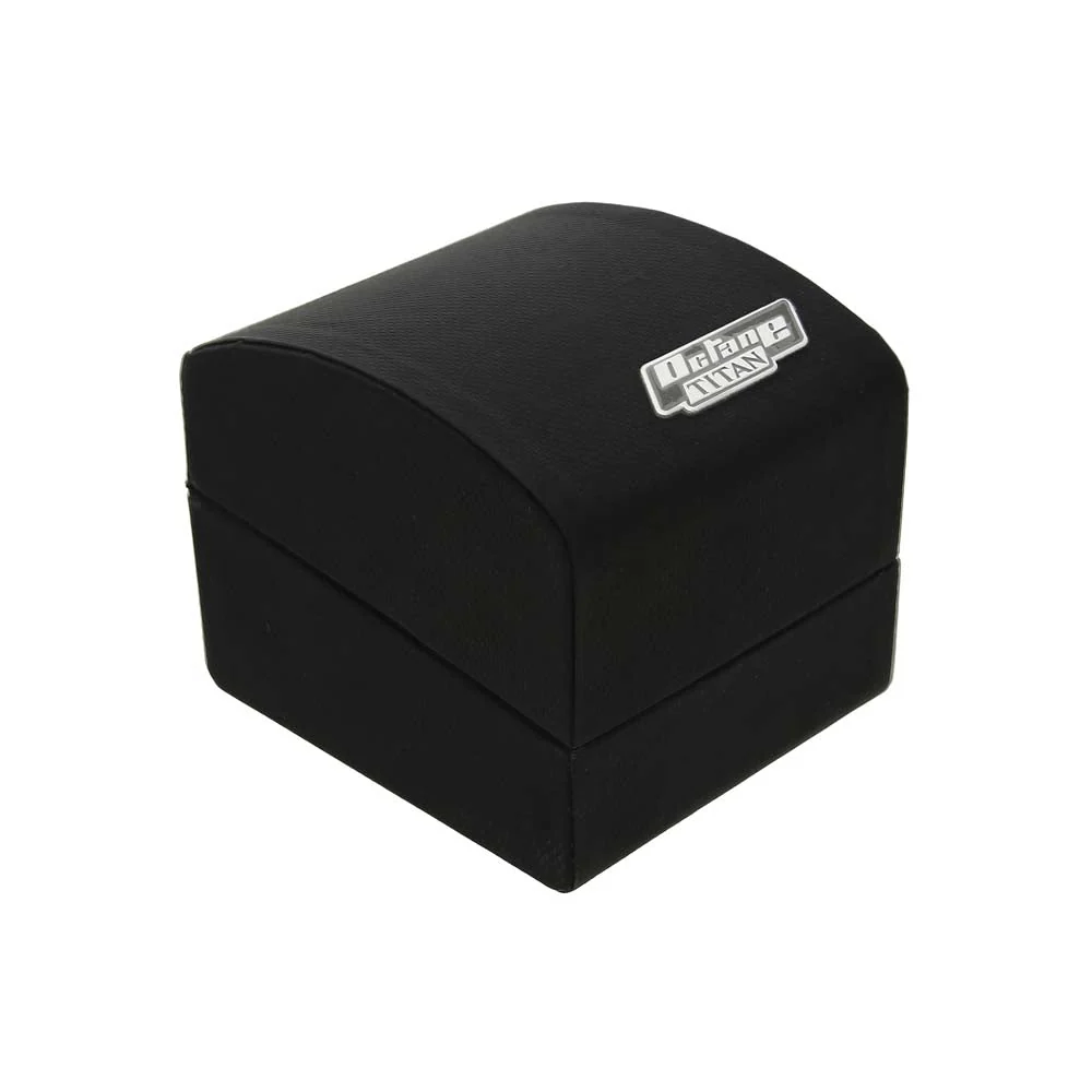 Titan Quartz Chronograph Blue Dial Stainless Steel Strap Watch for Men - Image 5