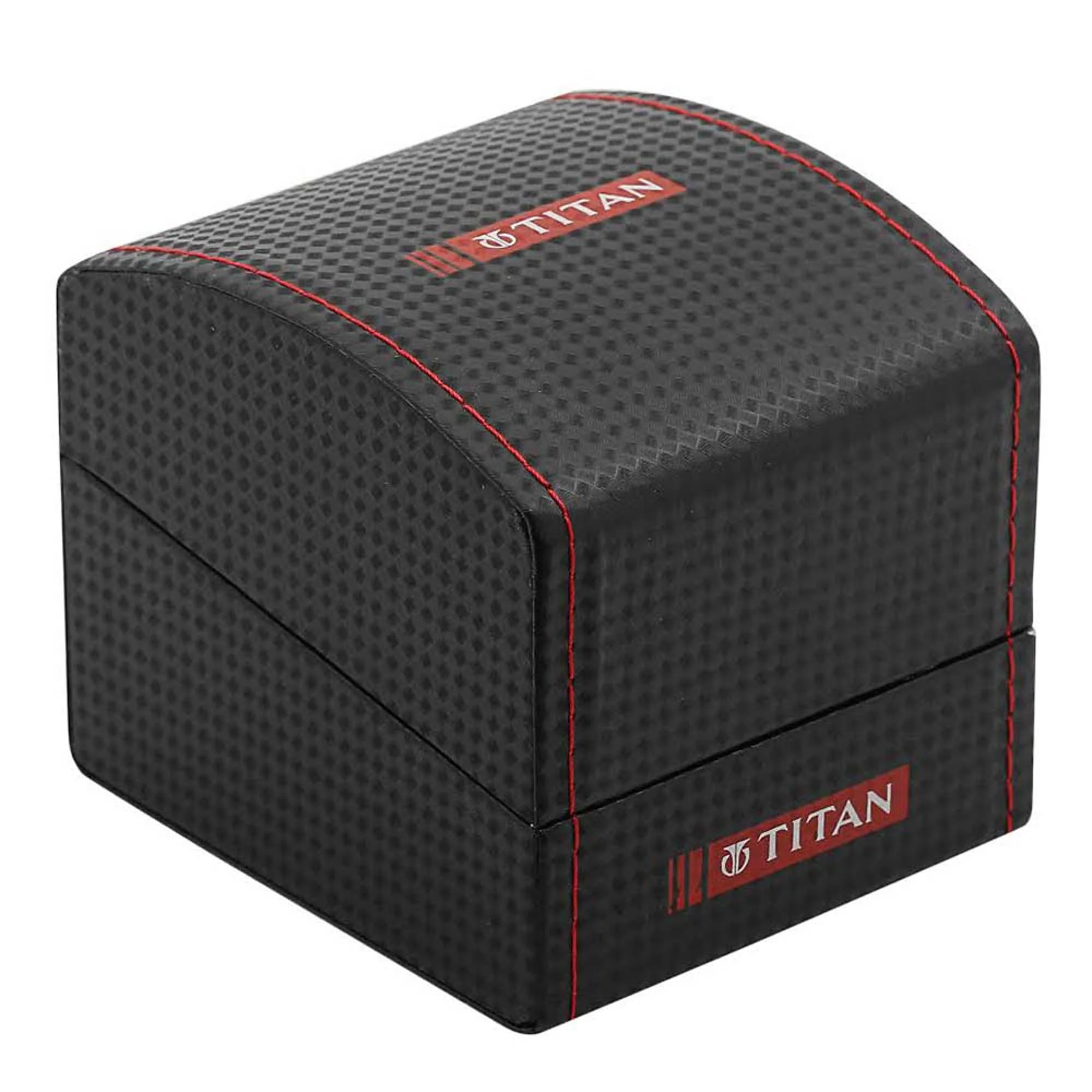 Titan Quartz Multifunction White Dial Leather Strap Watch for Men - Image 7