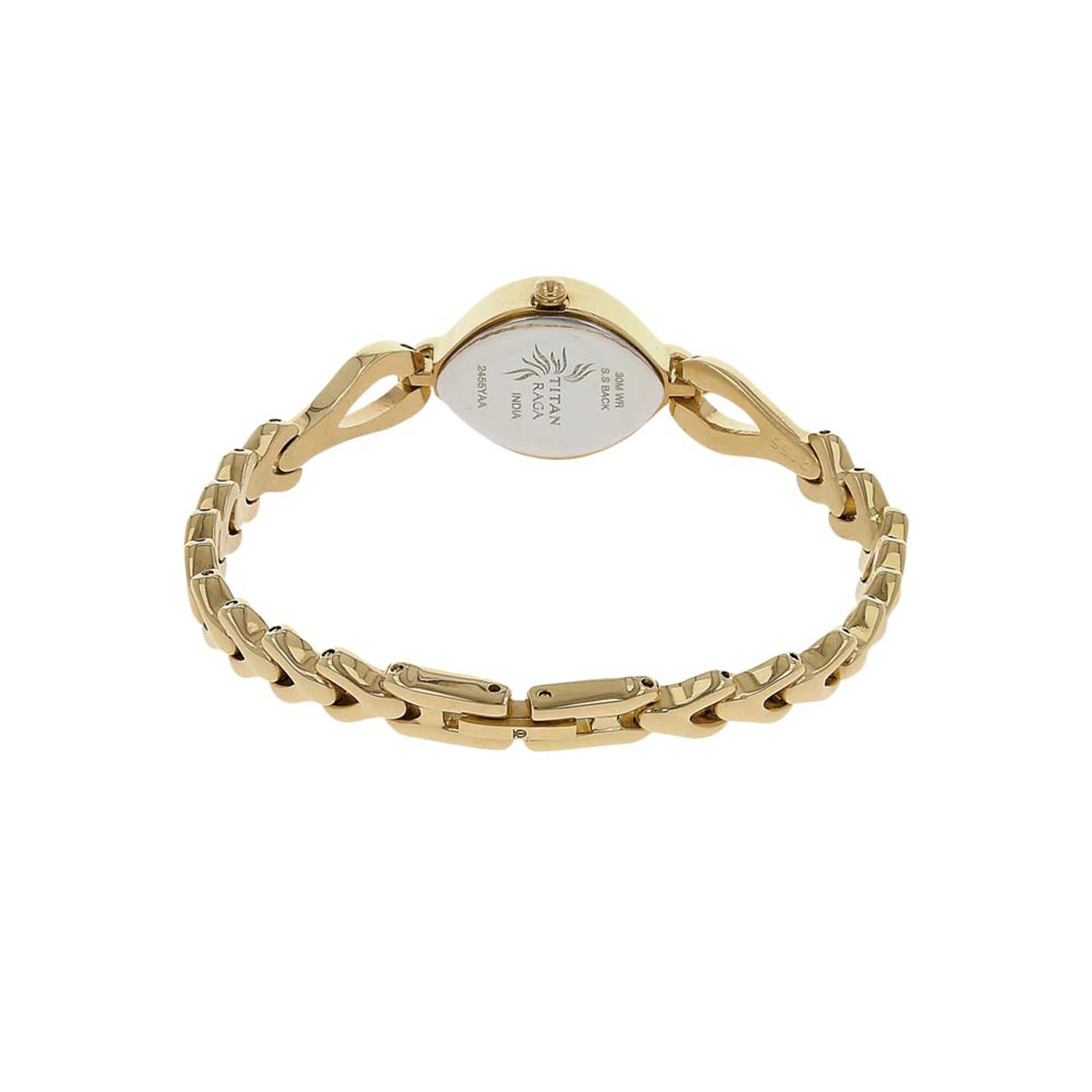 Titan Raga Flora Silver Dial Analog Metal Strap watch for Women - Image 4