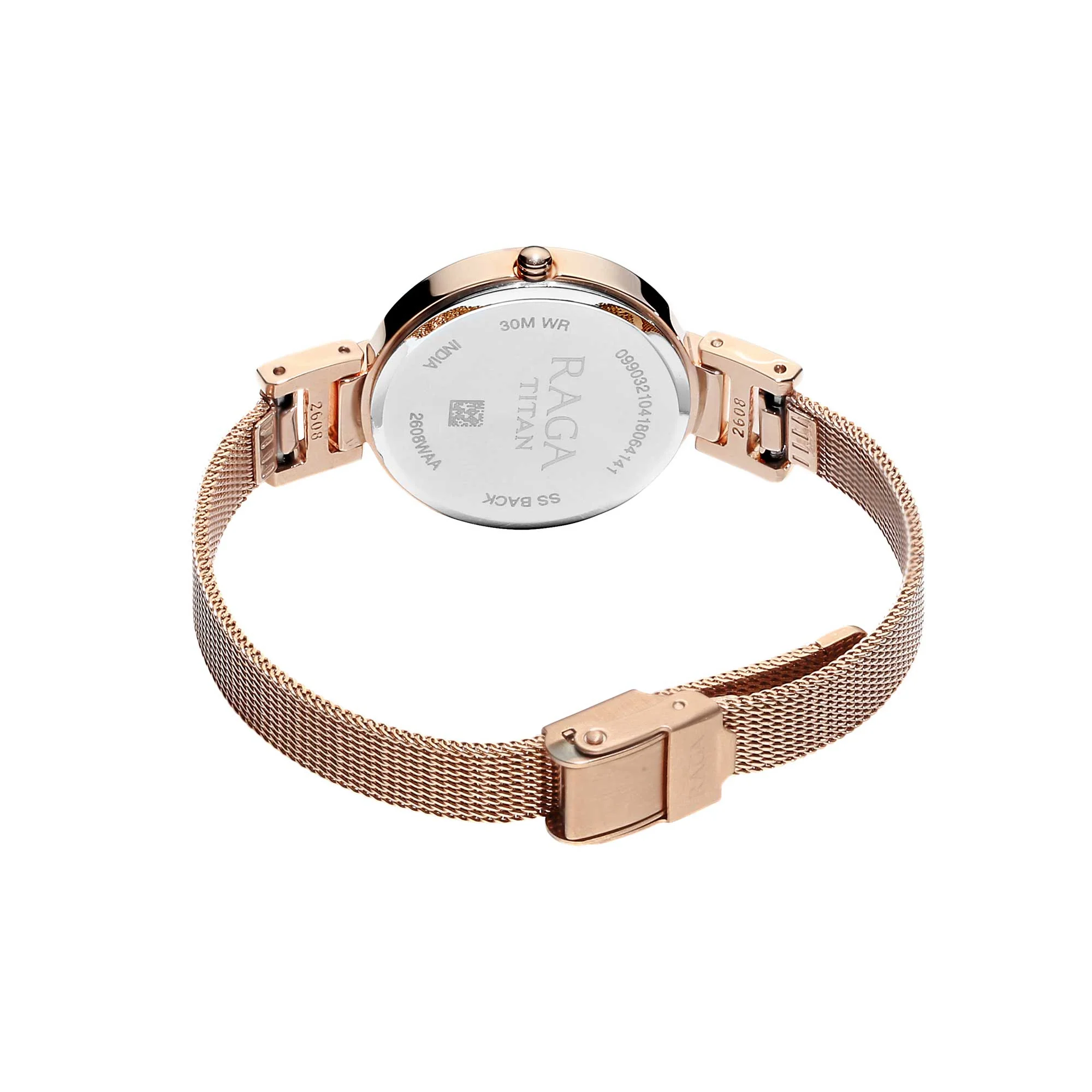 Titan Raga Viva Anthracite Dial Women Watch With Metal Strap - Image 4