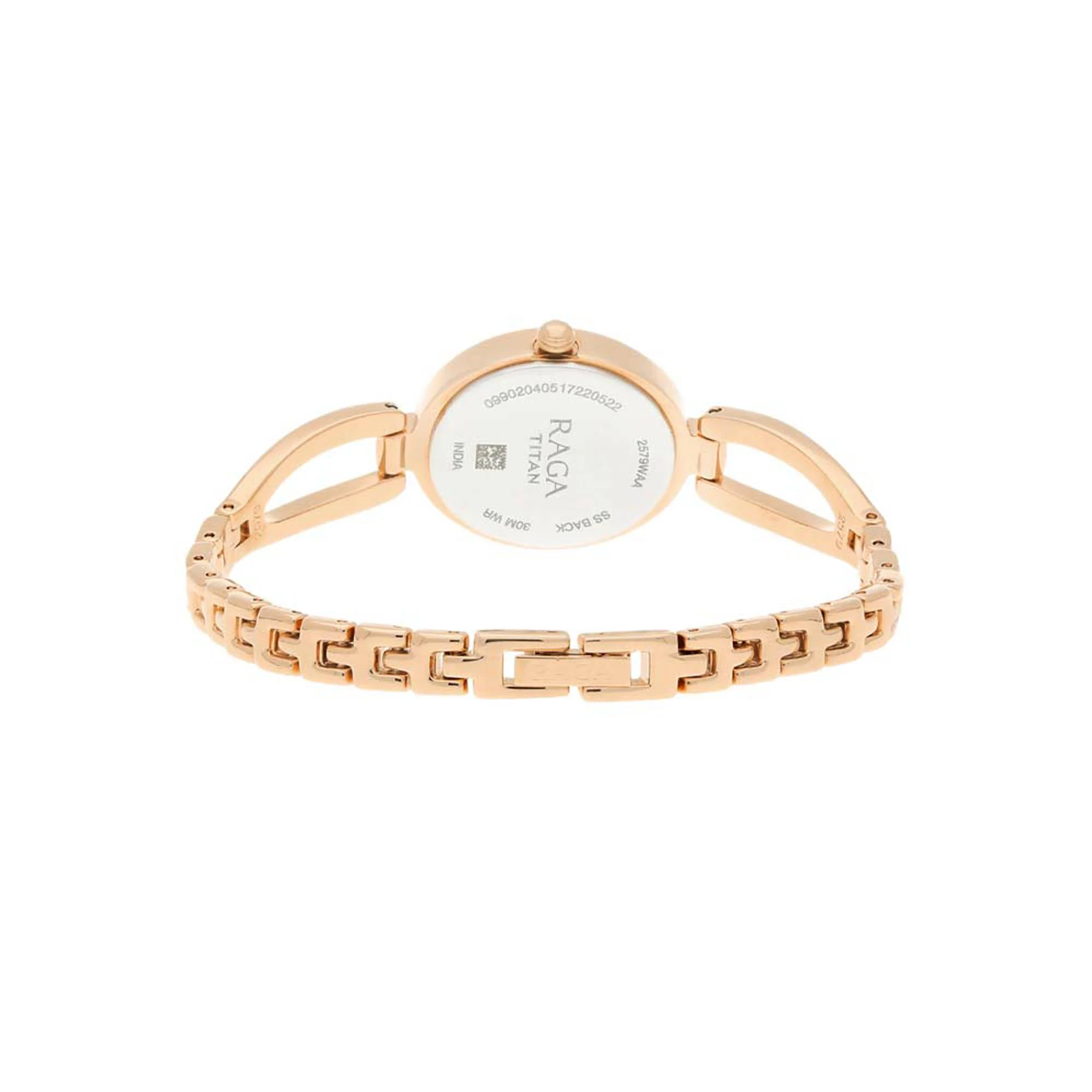 Titan Raga Viva Rose Gold Dial Women Watch With Metal Strap - Image 4