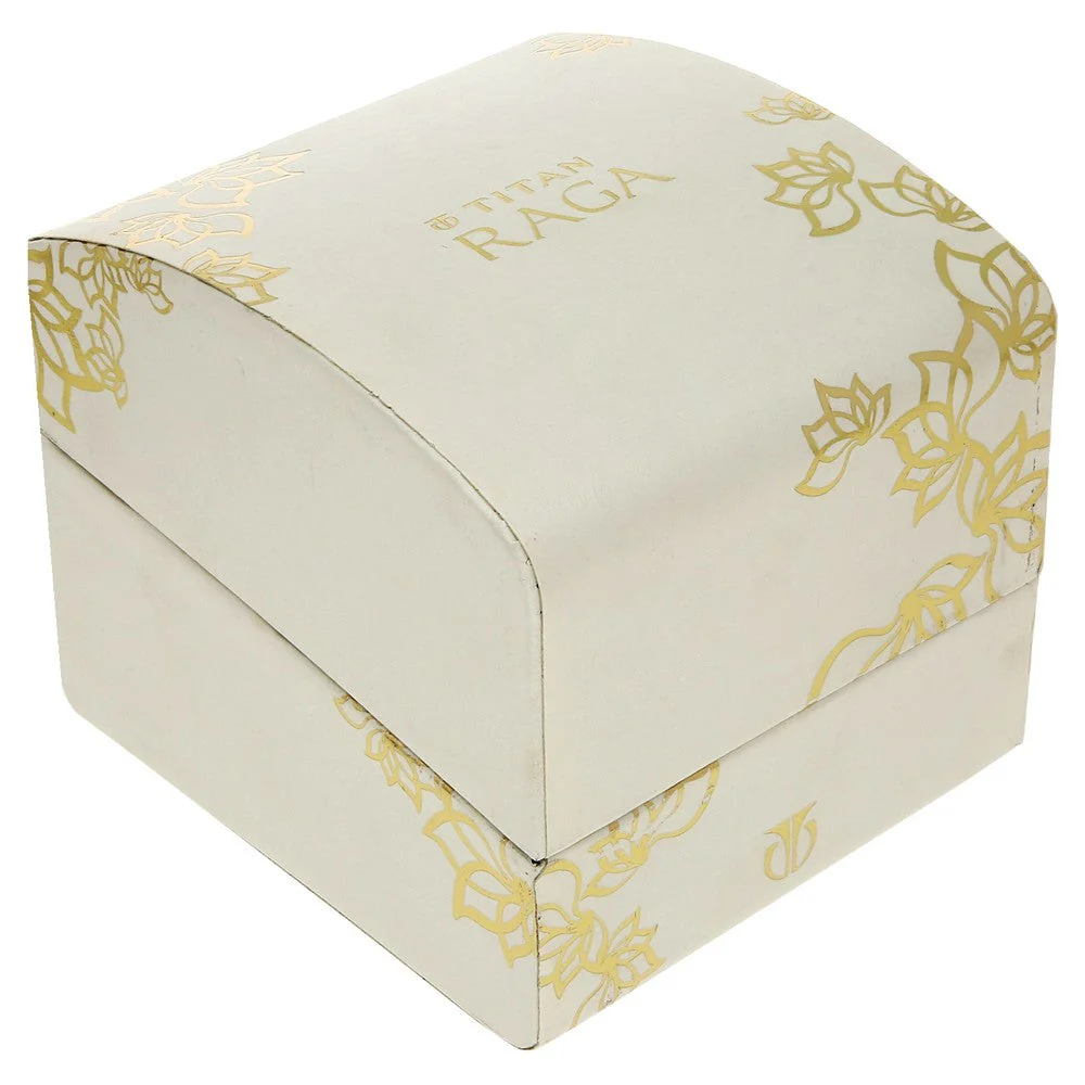 Titan Raga Viva Silver Dial Analog with Day and Date Metal Strap Watch for Women - Image 5