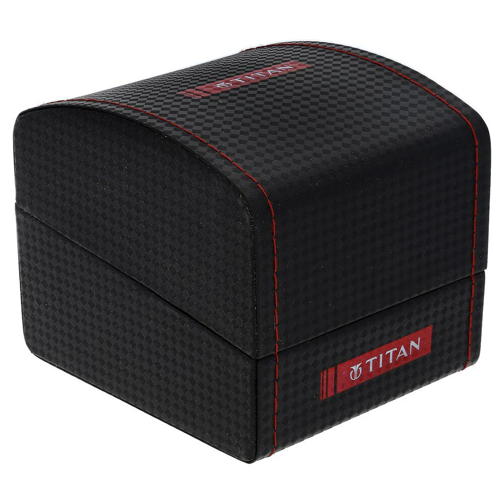 Titan Regalia Opulent Black Dial Multifunction Stainless Steel Strap watch for Men - Image 6